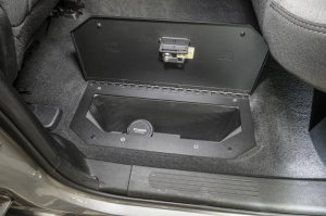 Ram 1500 In-Floor Locking Cargo Lid - Tuffy Products - Black - `19-`24